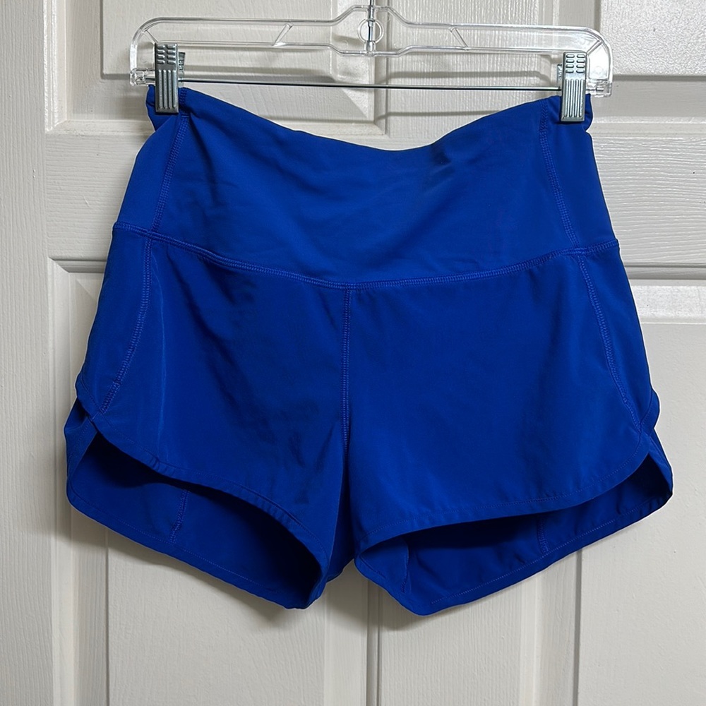 lululemon high waisted speed short